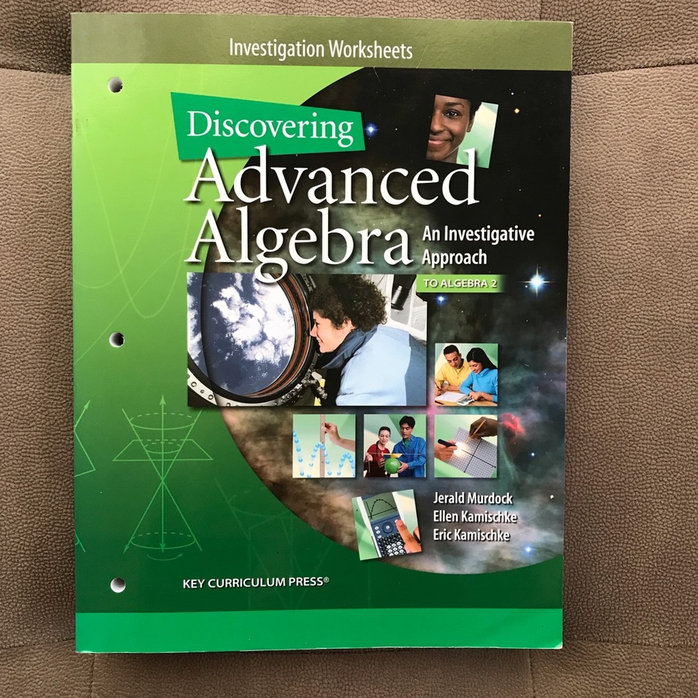Final sale New Discovering Advanced Algebra 2 math worksheet book